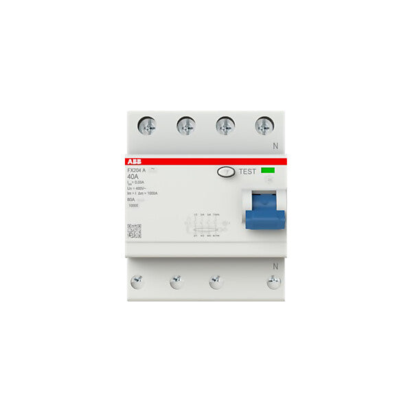ABB FI-Schalter Typ A,40A,30mA FX204 A-40/0.03